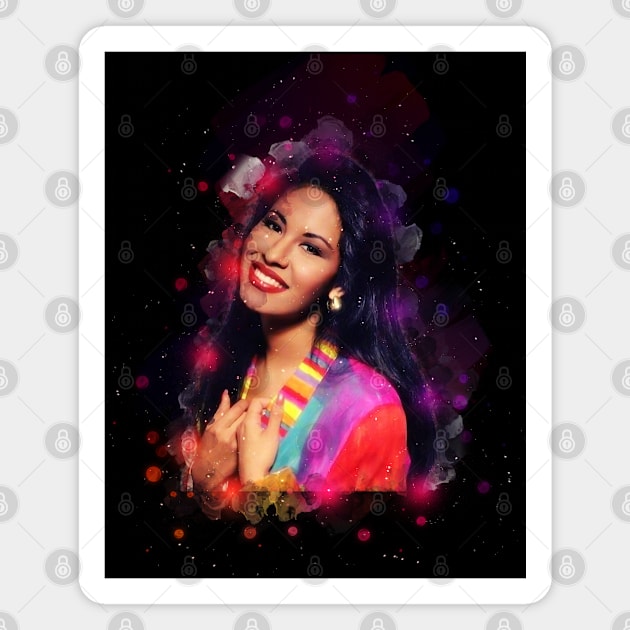 Selena - Modern art Magnet by MaydenArt